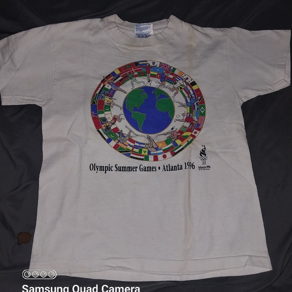 Vintage 1996 Olympic t shirt small
